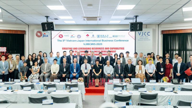 Hội thảo Kinh doanh Quốc tế Việt Nam – Nhật Bản lần thứ 5 (VJIBC#05-2025) diễn ra tại Trường Đại học Ngoại thương
