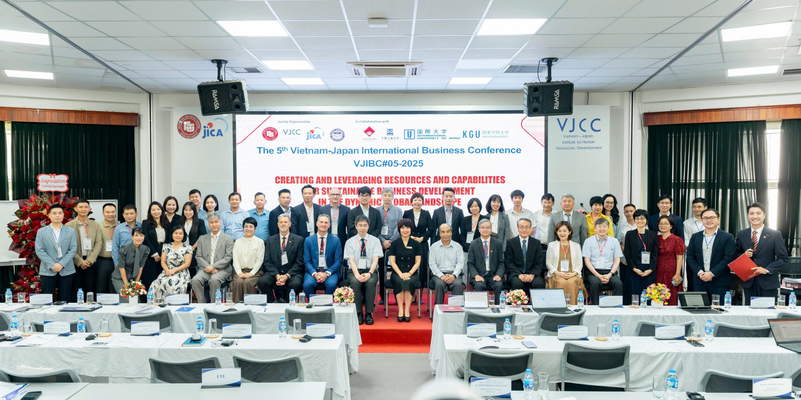 Hội thảo Kinh doanh Quốc tế Việt Nam – Nhật Bản lần thứ 5 (VJIBC#05-2025) diễn ra tại Trường Đại học Ngoại thương