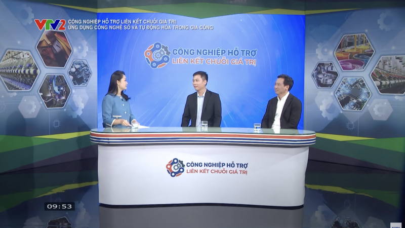 ETEK tham gia chương trình “Công nghiệp hỗ trợ – Liên kết chuỗi giá trị” phát sóng trên VTV2
