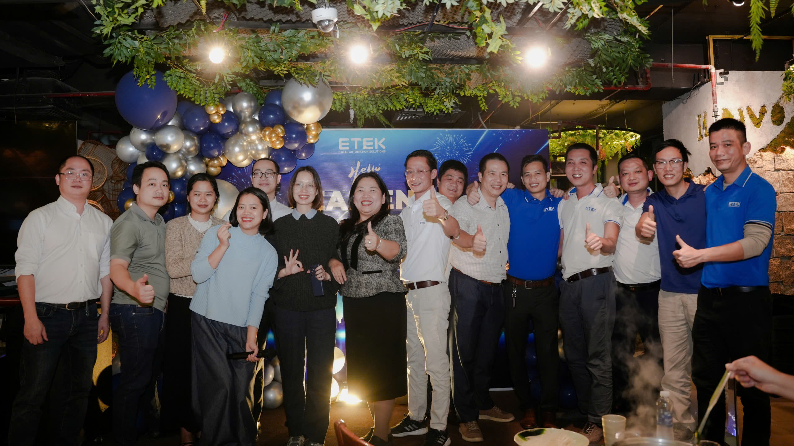 Ban lãnh đạo và khách mời khối Back Office ETEK